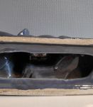 pendule éléphant en céramique grise