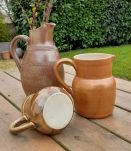 Ensemble de pichets/pots en grès- artisanal