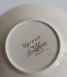 6 coupelles Vintage à fleurs Sarreguemines