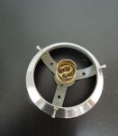 Petit plafonnier globe en opaline