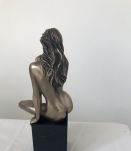 Statuette femme nue en bronze