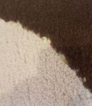 Tapis Moderne Nios marron et crème neuf