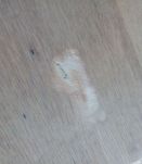 Table basse haricot pieds compas fuselés