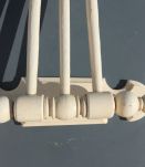 Porte serviettes en bois année 50