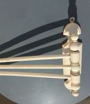 Porte serviettes en bois année 50