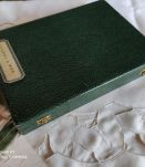 Série de 6 petites cuillères à Moka Mét. argenté à spatule  