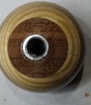 Boule vintage de levier de vitesse bois multicolore 3