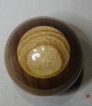 Boule vintage de levier de vitesse bois multicolore 3