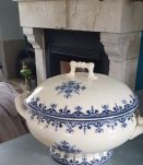 SOUPIERE faïence de Rouen 