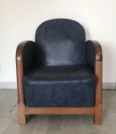 2 fauteuils club années 30