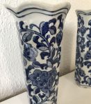 2 magnifiques vases bleu de delft