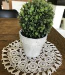 Lot de 5 napperons vintage