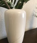 Bbeau vase blanc céramique