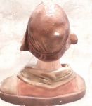 Buste en platre années 30