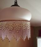 Lustre et lampe de chevet vintage