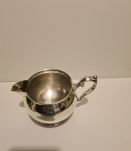 Pot à lait métal argenté MR Silver Plated Style Rocaille
