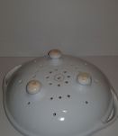 Plat égouttoir en faïence La Chapelle des Pots décor Coq