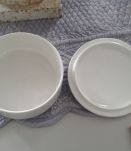 Boîte à bonbons en faïence 