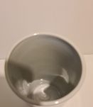 Vase porcelaine de l'Abbaye décor fleurs