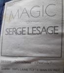 Serge LESAGE : beau tapis ethnique