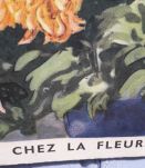 Affiche scolaire “L’arbre de Noël-La fleuriste”