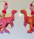 Boucles d’oreilles dinosaure , boucles d’oreilles Vélocirapt