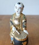 Statuette chinoise vintage céramique
