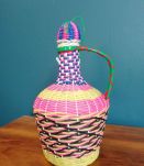 Petite dame jeanne en scoubidou années 60