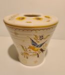 Pique Fleurs Atelier Regnier Desvres décor floral animaliier