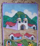 Tapisserie murale (Amérique du sud)