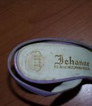 Vintage années 60 sandales violettes marque Jehanne