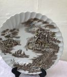 2 assiettes plates Happy England « Johnson Bros »