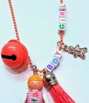 Collier Bola de grossesse orange Playmobil