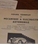  lot de livret  Mecanique , electrique, vintage 