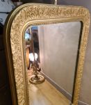 grand miroir louis philippe dore 103x74 d autre  photos disp
