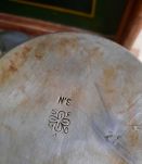 Cafetière ancienne en aluminium 