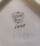 Pichet carré fleuri vintage