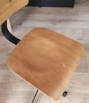 Chaise d'atelier industrielle