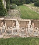 4 Fauteuils Rotin