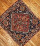 Tapis ancien Persan Gashkai fait main, 1B322