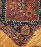 Tapis ancien Persan Gashkai fait main, 1B322