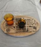 4 tasses, 1 verre Duralex ambré 