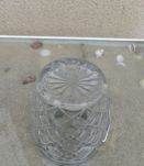 Sceaux à glaçons en verre Vintage 