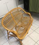Banquette en rotin