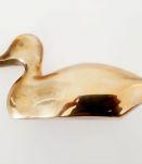 bibelot canard en laiton