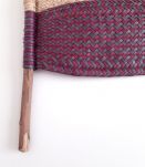 Ancien EVENTAIL Africain vintage, années 80