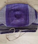 panier violet du Ghana avec hanse