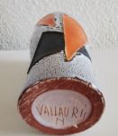 Vase Verre Fat Lava Rétro Vintage 