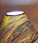 petite lampe vintage 1950  a 60   ceramique  non signé 26x20