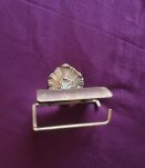 ensemble patère et porte rouleau pour salle de bain